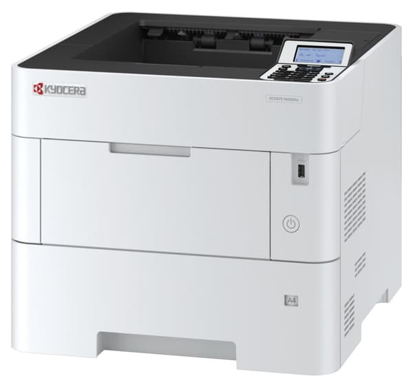 Kyocera ECOSYS PA5000x/ A4/ 50ppm/ 1200x1200 dpi/ PCL+PS3/ 512MB RAM/ Duplex/ USB/ LAN