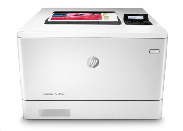 HP LaserJetPro M454dn Printer Hvid