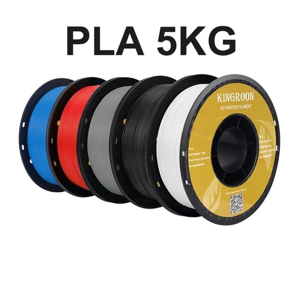 3D-skrivartråd, Blandad färg, Spole utan bubblor, 5KG PLA Set A
