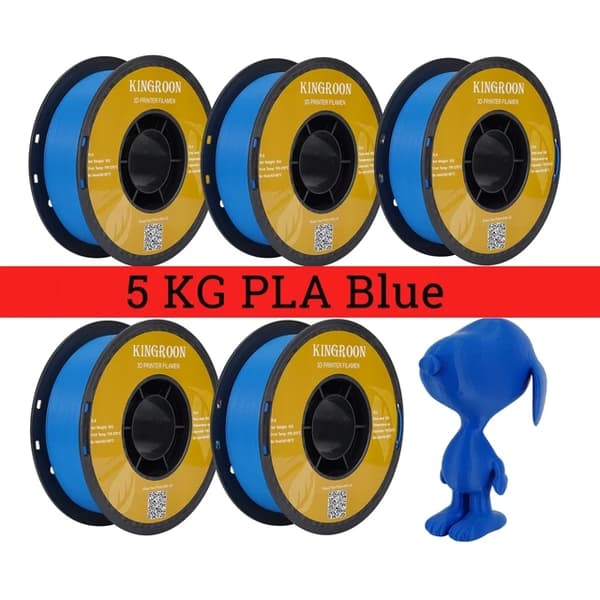 3D-skrivartråd, Blandad färg, Spole utan bubblor, 5KG PLA Set A