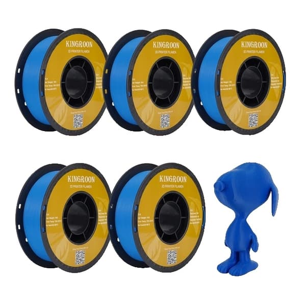 3D-skrivartråd, Blandad färg, Spole utan bubblor, 5KG PLA Set A