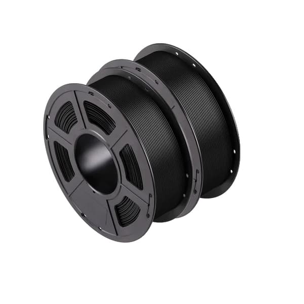 PLA-filamentti, halkaisija 175 mm, siisti kelausmuotoilu, tasainen tulostus, Harmaa-2KG