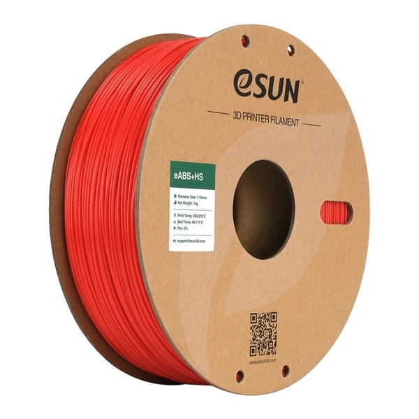 eSUN ABS+ HS - 1.75mm - 1kg - Red