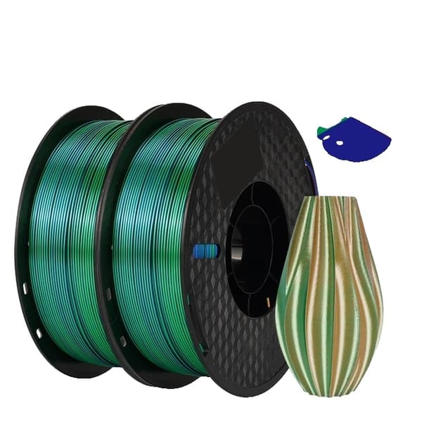 Silk PLA -lanka, kolmivärinen, tyhjiöpakattu, E-2KG