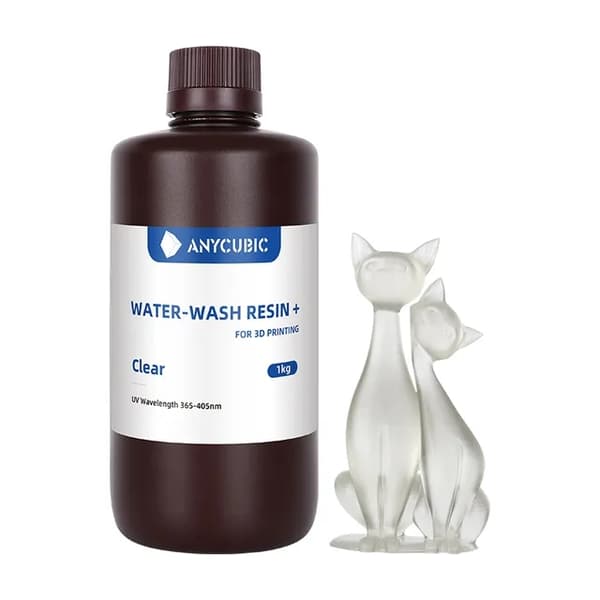 3D Printer Resin, Høj Præcision, Lav Lugt, hvid 1kg