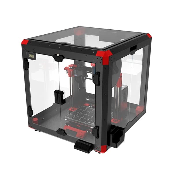 Prusa-förvaring, brusreducering, LED-ljus