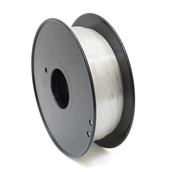 3D Printer Filament, Fleksibelt TPU Materiale, 175mm Diameter, Transparent Pink