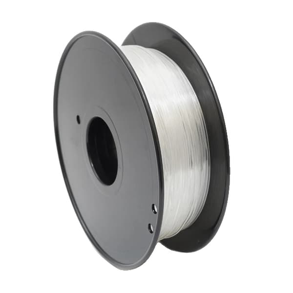 3D Printer Filament, Fleksibelt TPU Materiale, 175mm Diameter, Transparent Pink