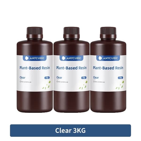 3D-skrivarharts, 405nm-kompatibilitet, vattenlösligt ECO-harts, UV Grön 3 KG