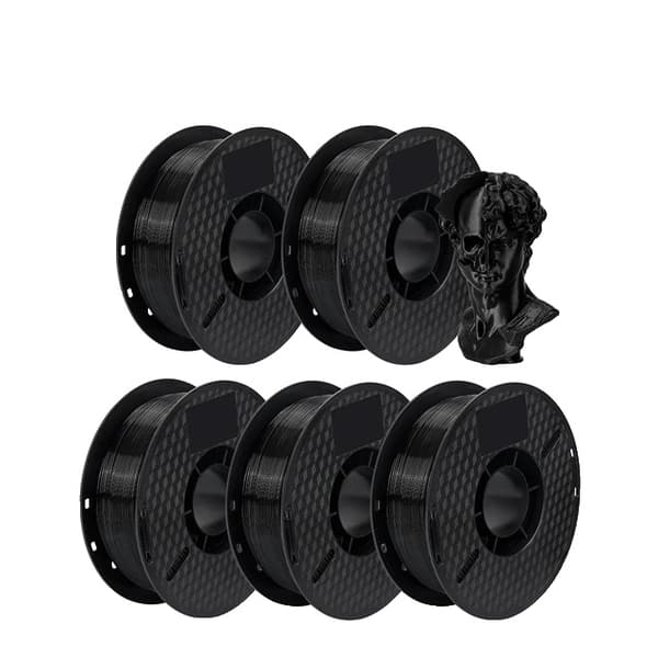 3D-tulostimen filamentti, 5KG PETG-muovia, musta valkoinen väri, Sininen