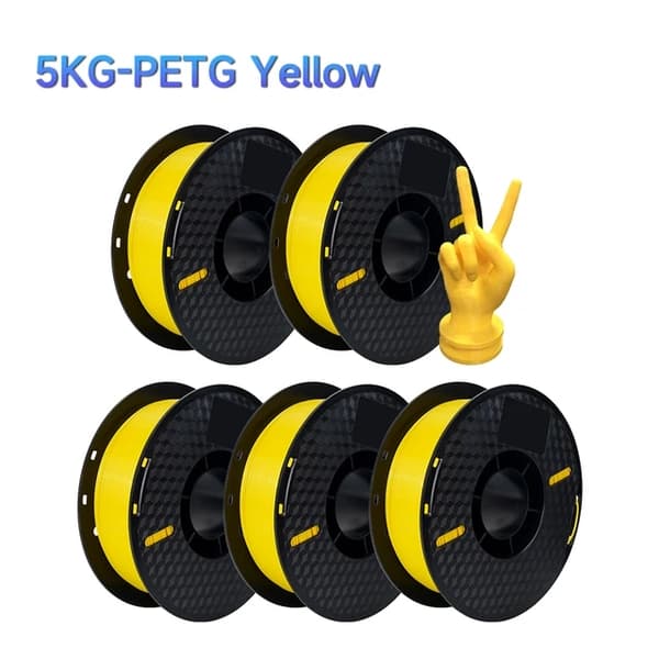 3D-tulostimen filamentti, 5KG PETG-muovia, musta valkoinen väri, Sininen