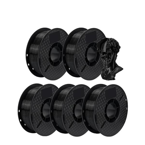 3D-tulostimen filamentti, 5KG PETG-muovia, musta valkoinen väri, Sininen