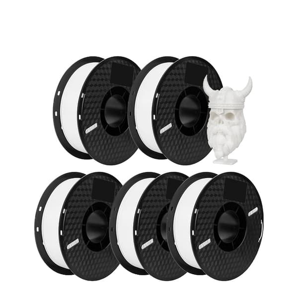 3D-tulostimen filamentti, 5KG PETG-muovia, musta valkoinen väri, Sininen