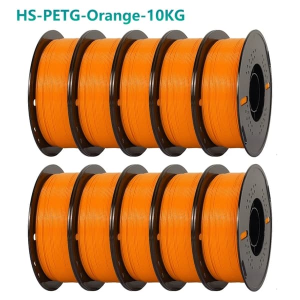 3D Printer Filament, Højhastighedsudskrivning, Ikke-giftig, 10kg Rød