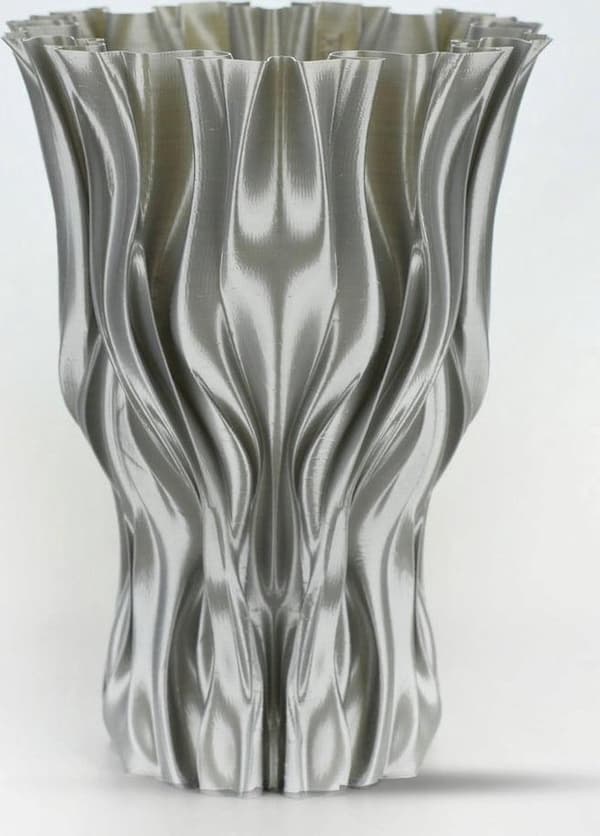 AzureFilm Silke Filament - 1,75 mm - 1 kg - Sølv
