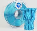 Miniatyrbillede 1 af 4: AzureFilm Silk Filament - 1,75 mm - 1 kg - Himmelblå