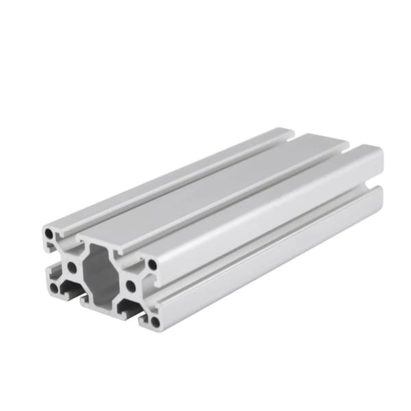 Lineaariratauksen ekstruusio, alumiiniprofiili, anodisoitu, 1000mm, 4080 T-ura 1000mm