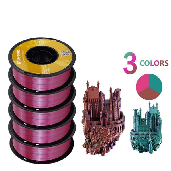 3D Printer Filament, Høj Kvalitet, Flere Farver, 5KG Hvid TPU