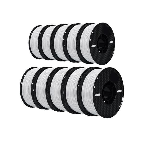 3D Printer Filament, Engrospriser, Forskellige Farver, ABS 10kg Grå