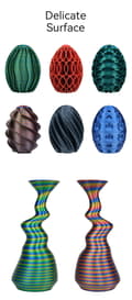 Miniatyrbild 4 av 9: eSUN Silk Candy 1.75mm 1kg - Blågrön