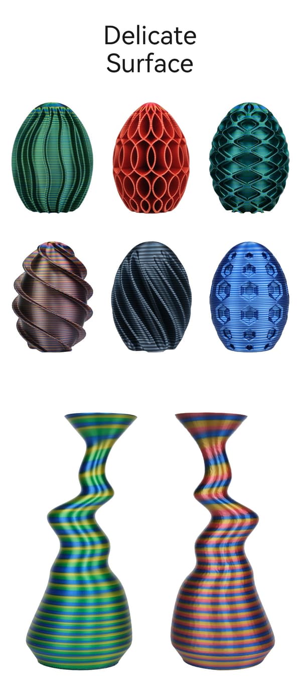 eSUN Silk Candy 1.75mm 1kg - Blågrön