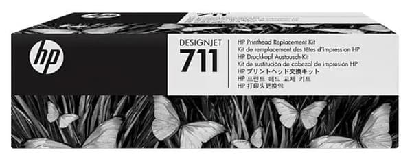 HP 711 - sort, gul, cyan, magenta - pr
