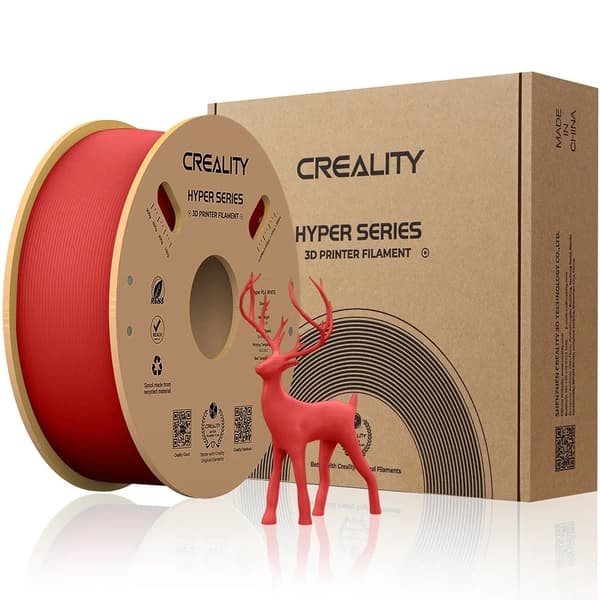 PLA-filament, hög precision, snabbare kylning, 1KG-Röd