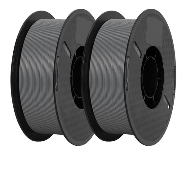 PLA-filamentti Harmaa 1,75 mm, ±0,03 mm tarkkuus, ympäristöystävällinen,PLA HARMAA 3KG PLA GREY 2KG