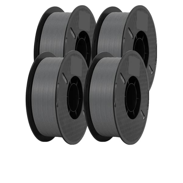 PLA-filamentti Harmaa 1,75 mm, ±0,03 mm tarkkuus, ympäristöystävällinen,PLA HARMAA 3KG
