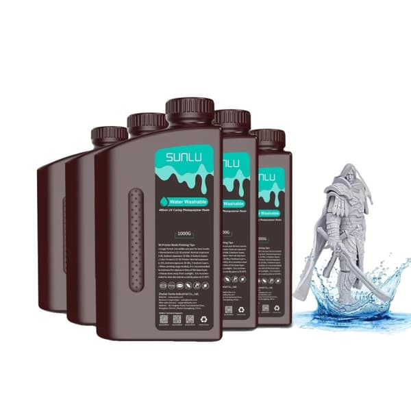 Vattenlöslig 3D-skrivarharts, hög precision, snabb härdning 5KG,5KG ST Hud