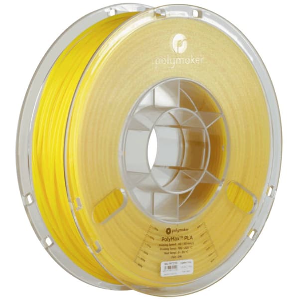 Polymaker PA06017 PolyMAX Tough 3D-skrivare Filament Tough PLA Hög styvhet, Hög draghållfasthet, Slagtålig 2.85 mm 750