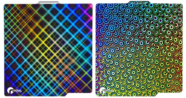 Radius FlexPlate PEY Circles and Lines BambuLab