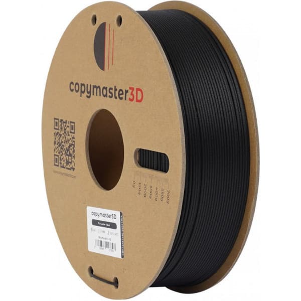 Copymaster3D PLA Carbon filament til 3D-printere, 1,75 mm, sort