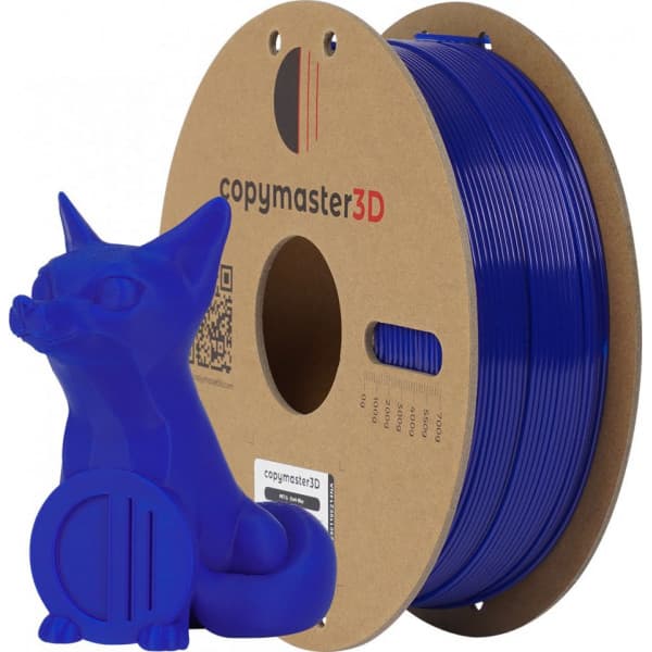 Copymaster3D PET-G filament til 3D-printere, 1,75 mm, mørkeblå