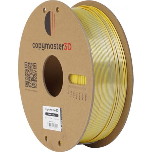 Copymaster3D Duo-Silk filament 3D-printer, 1,75 mm, guld/sølv