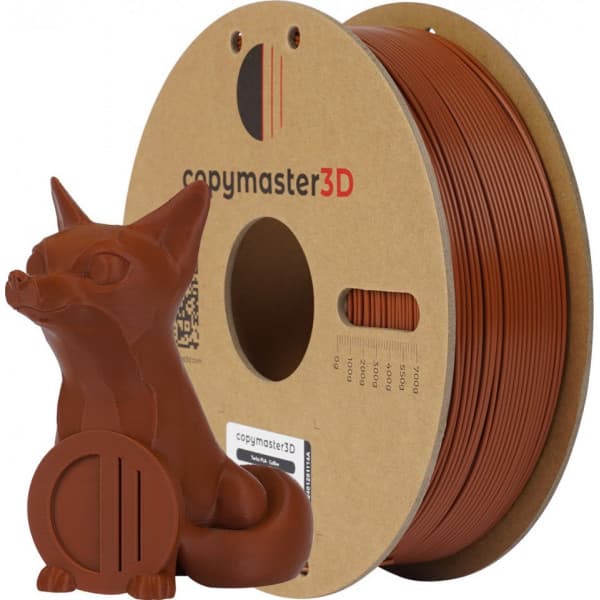 Copymaster3D Turbo PLA-filament til 3D-printere, 1,75 mm, brun