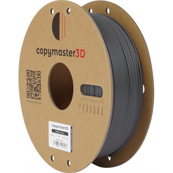 Copymaster3D PLA MATTE -filament 3D-printer, 1.75 mm, mat aske