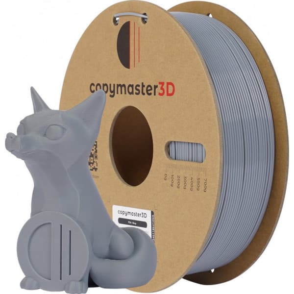 Copymaster3D PLA-filament för 3D-skrivare, 1.75 mm, grå