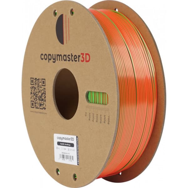 Copymaster3D Duo-Silk -filamentti 3D -tulostimeen, 1.75 mm, vihreä/ oranssi