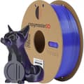 Miniatyrbild 1 av 5: Copymaster3D Tri-Silk filament för 3D-skrivare, 1.75 mm, blå/lila/svart