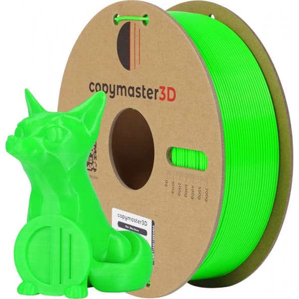 Copymaster3D PLA -filamentti 3D -tulostimeen, 1.75 mm, neonvihreä
