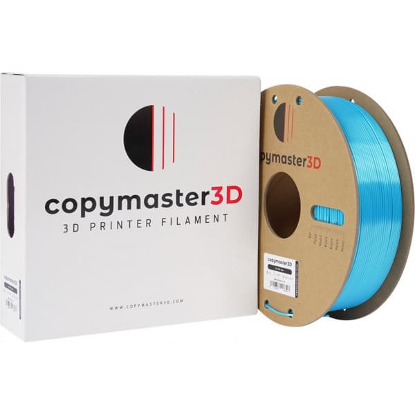 Copymaster3D PLA Silk filament til 3D-printere, 1,75 mm, blå