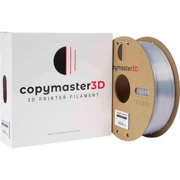 Copymaster3D PLA Silk -filament 3D -printer, 1.75 mm, sølv