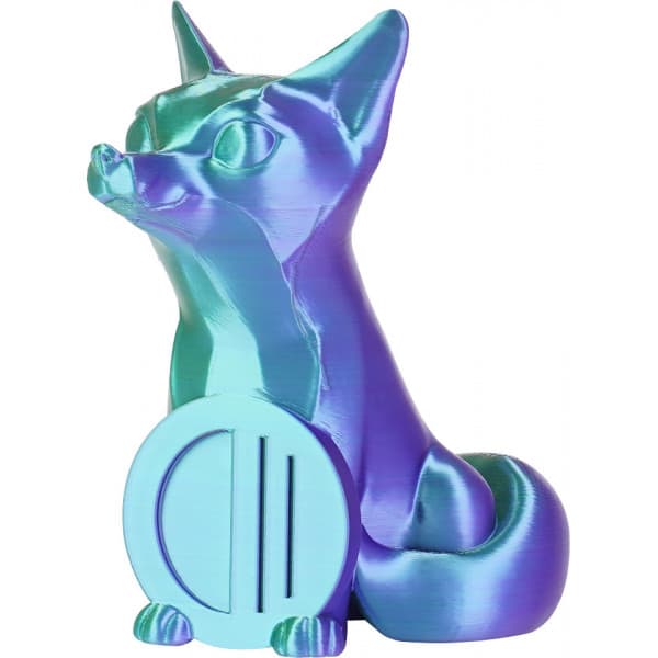 Copymaster3D Tri-Silk filament 3D printer, 1.75 mm, blå/lilla/gul