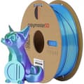 Miniatyrbillede 1 af 5: Copymaster3D Tri-Silk filament 3D printer, 1.75 mm, blå/lilla/gul