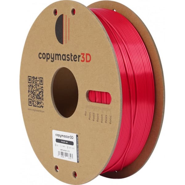 Copymaster3D PLA Silk -filamentti 3D -tulostimeen, 1.75 mm, punainen