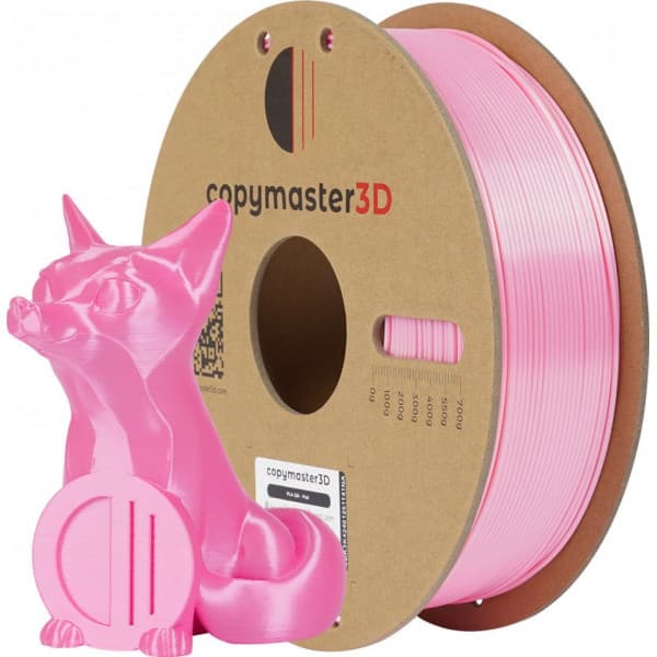 Copymaster3D PLA Silk filament til 3D-printere, 1,75 mm, pink