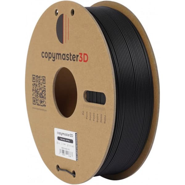 Copymaster3D PLA Carbon-filament til 3D-printere, 1,75 mm, aske