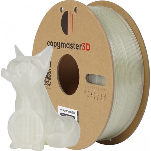 Copymaster3D PLA Glow filament til 3D-printer, 1.75 mm, lysende neongrøn