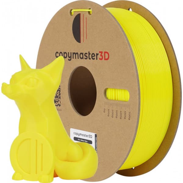 Copymaster3D PLA-filament för 3D-skrivare, 1,75 mm, gul